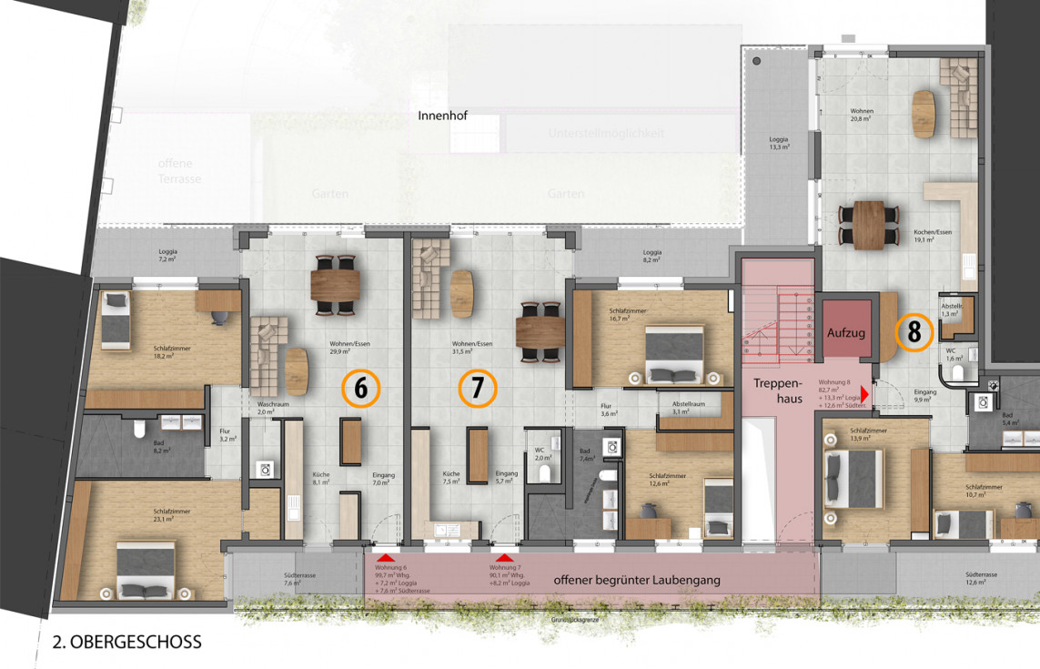 Grundriss_Neubau_Mehrfamilienhaus_Oststadt_Karlsruhe