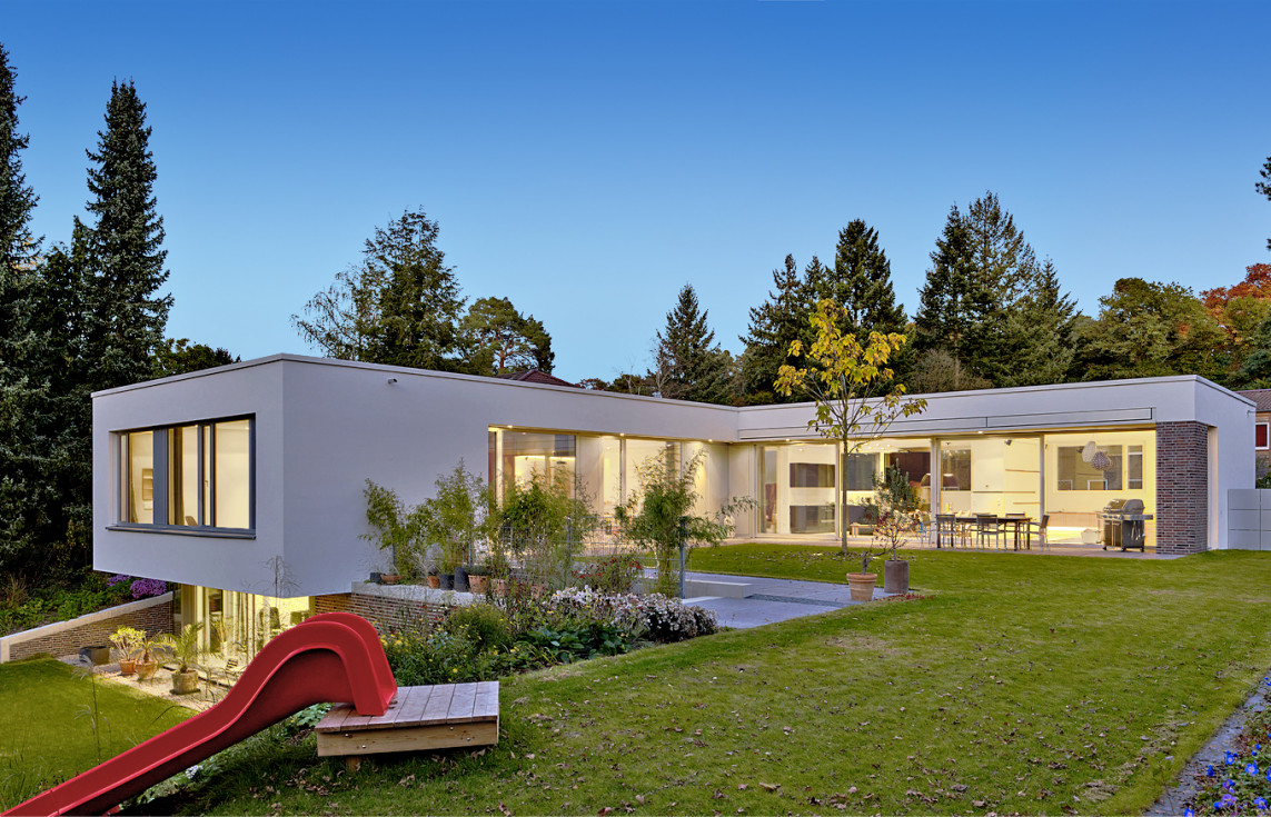 Einfamilienhaus im Kieferwald
