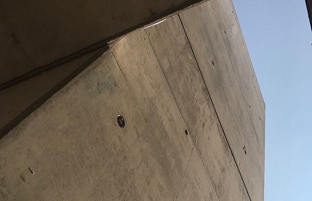 Recyclingbeton als Sichtbeton