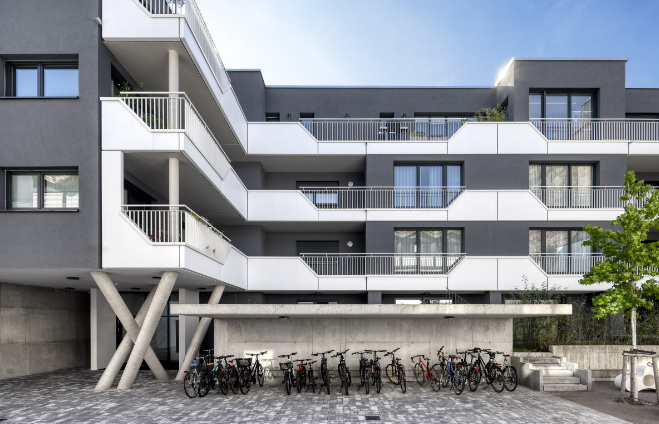 Nachverdichtung im Projekt: Mehrfamilienhaus in Karlsruhe