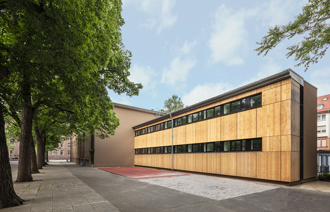 Fassade Modernisierung der Gutenbergschule 