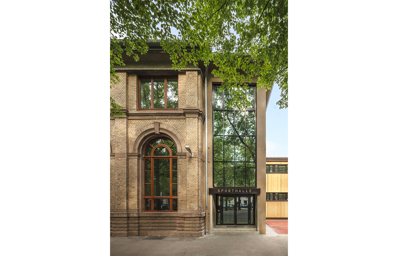 Fassade Modernisierung der Gutenbergschule 