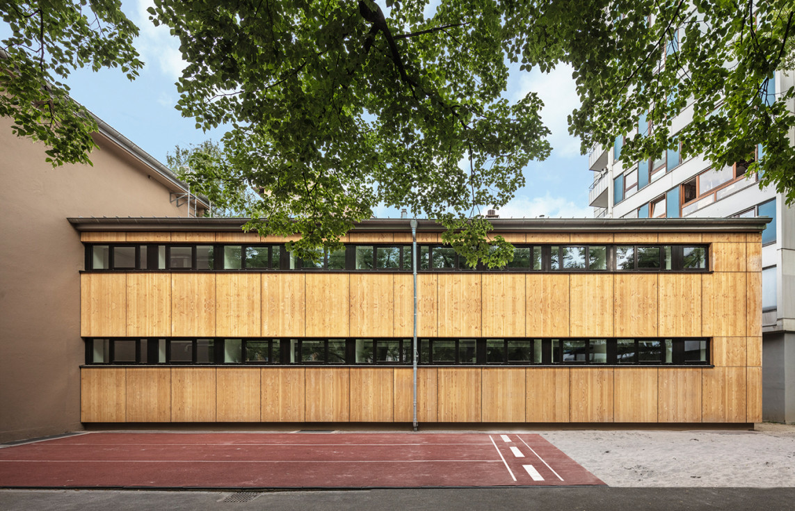 Fassade Modernisierung der Gutenbergschule