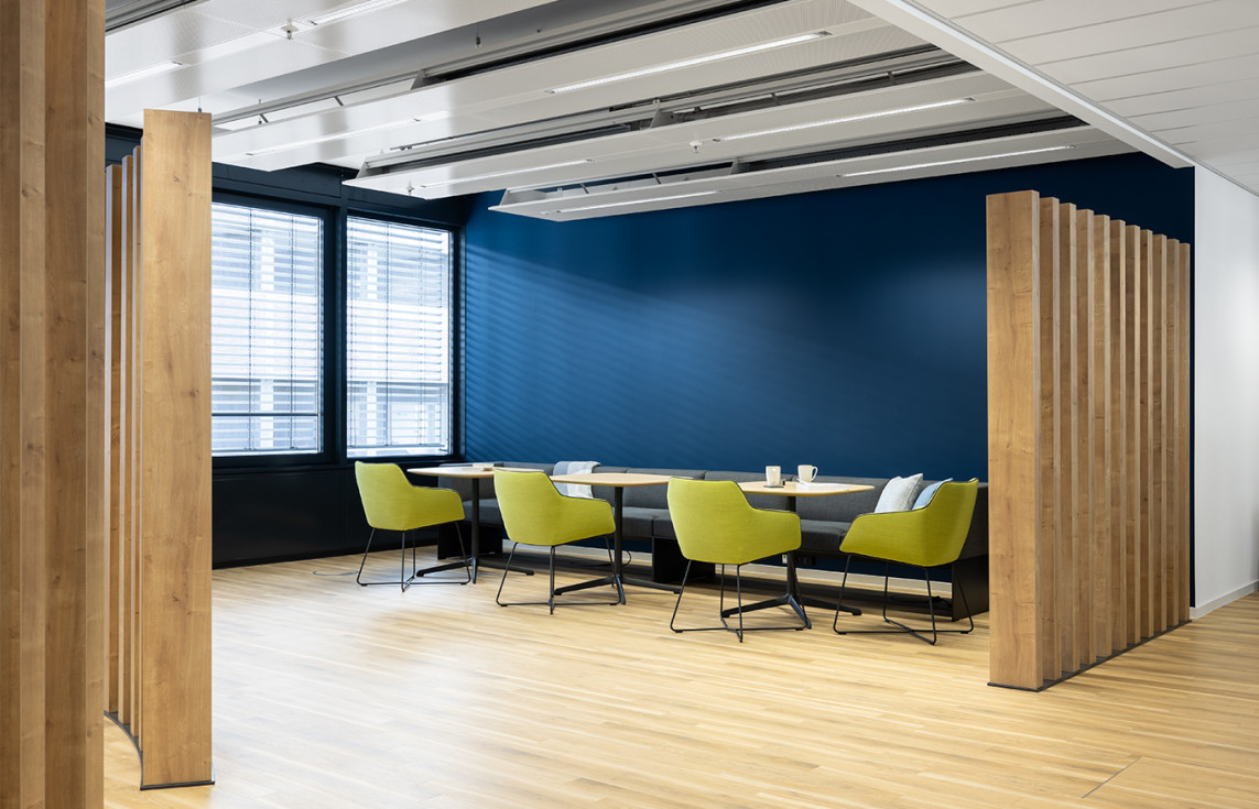 Getinge Experience Center Frankfurt Bürowelt Großraumbüro